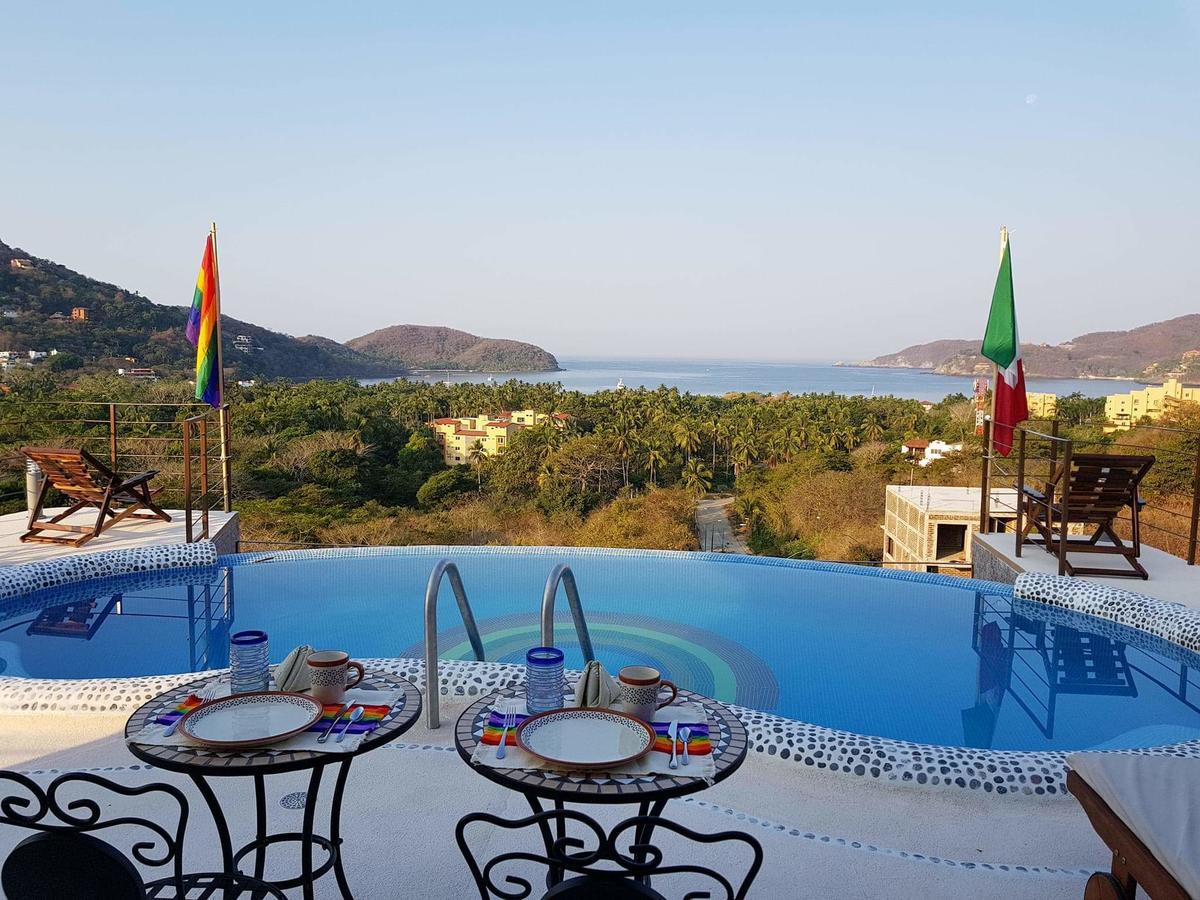 Casa Arcoiris Zihuatanejo B&B Esterno foto
