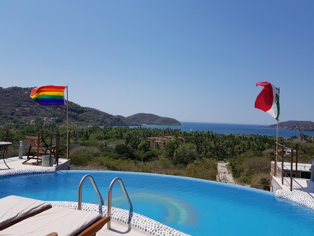 Casa Arcoiris Zihuatanejo B&B Esterno foto