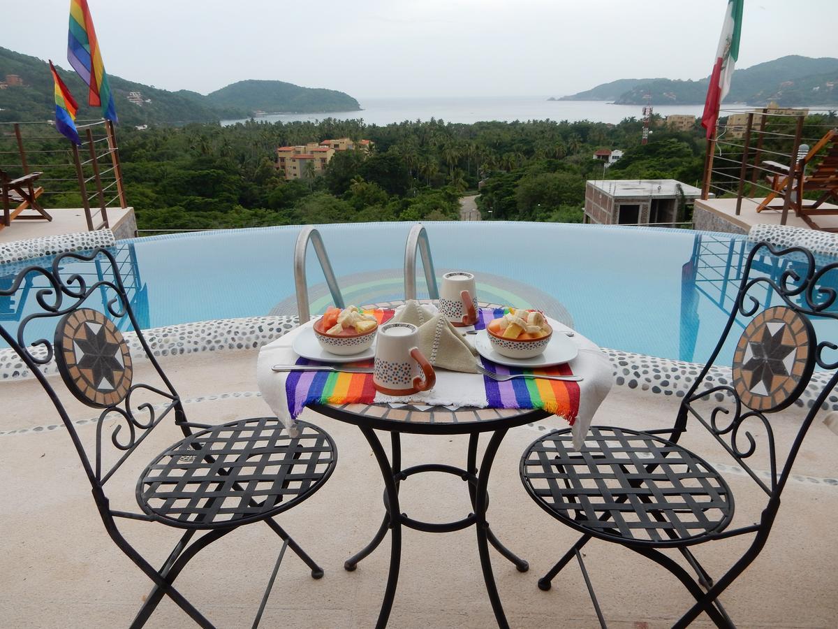 Casa Arcoiris Zihuatanejo B&B Esterno foto